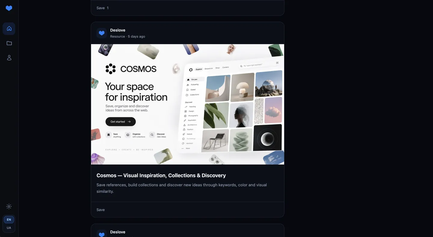Deslove screenshot